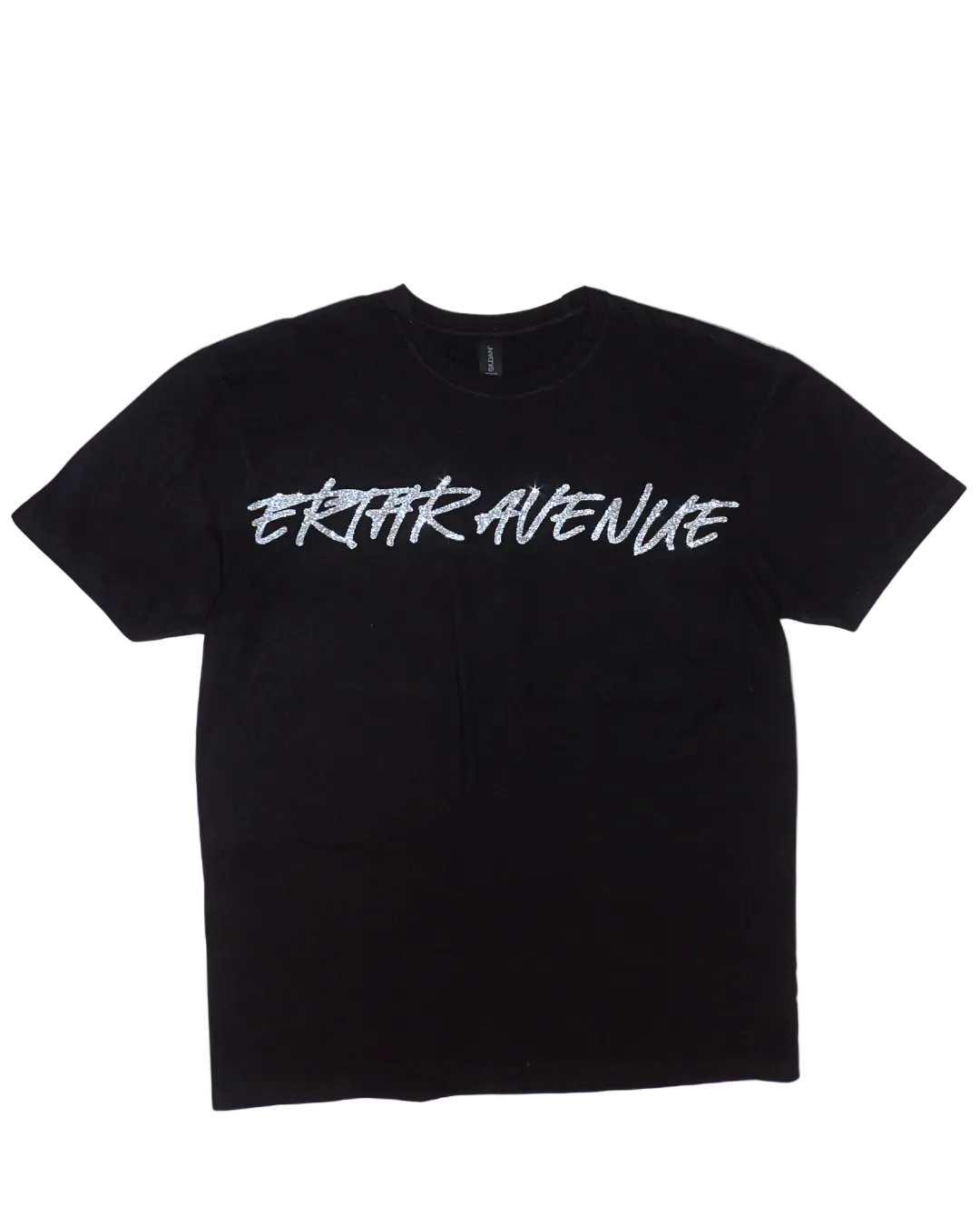 ERTHR AVENUE - BLK/SPKL GRAPHIC T-SHIRT – ERTH Store