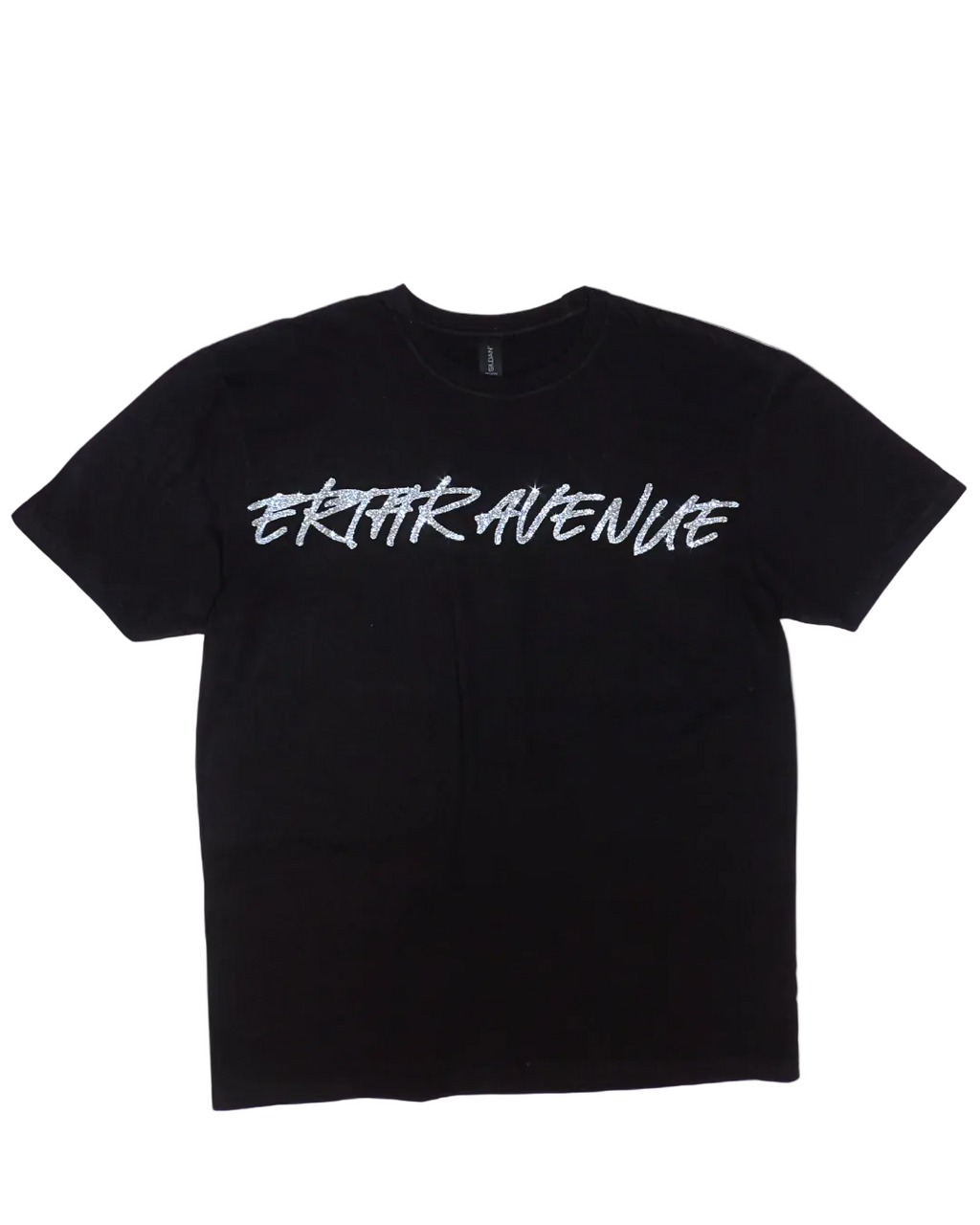 ERTHR AVENUE - BLK/SPKL GRAPHIC T-SHIRT