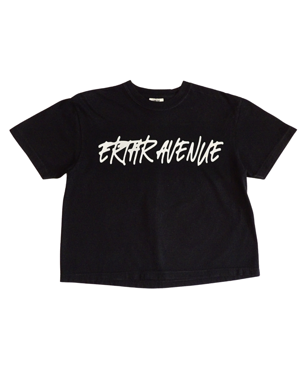 ERTHR AVENUE - WHT PRINT T-SHIRT